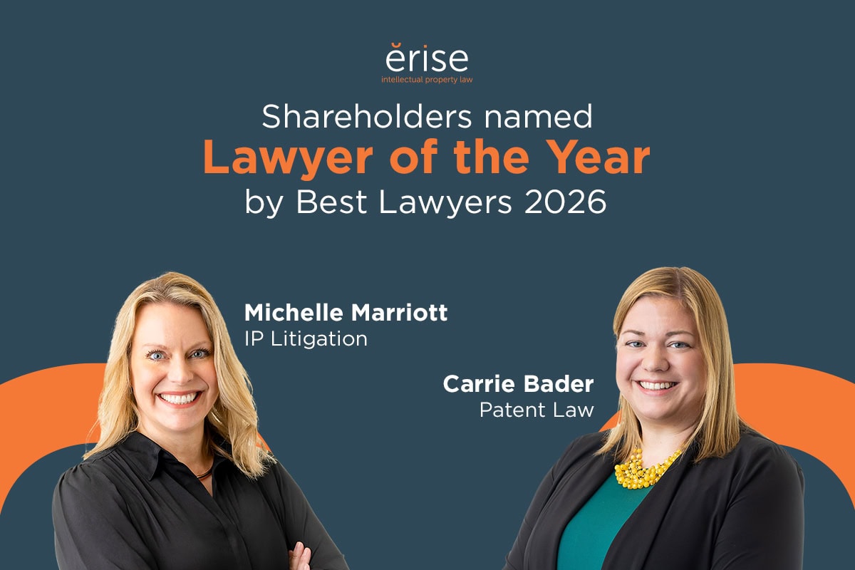 michelle marriott and carrie bader with lawyer of the year